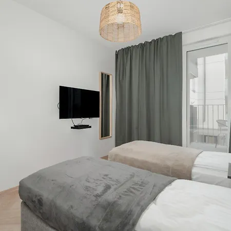 With Balcony In By Renters Apartment Poznan